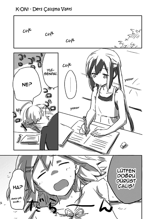 K-ON! - Study Time (Doujinshi)