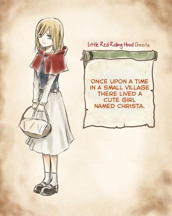 Shingeki no Kyojin - Little Red Riding Hood Christa (Doujinshi)