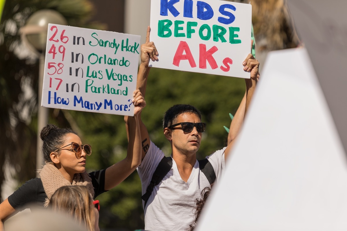 sandy hook protest