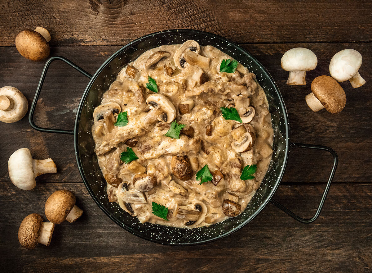 beef stroganoff