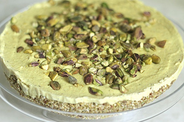 pistachio cheesecake