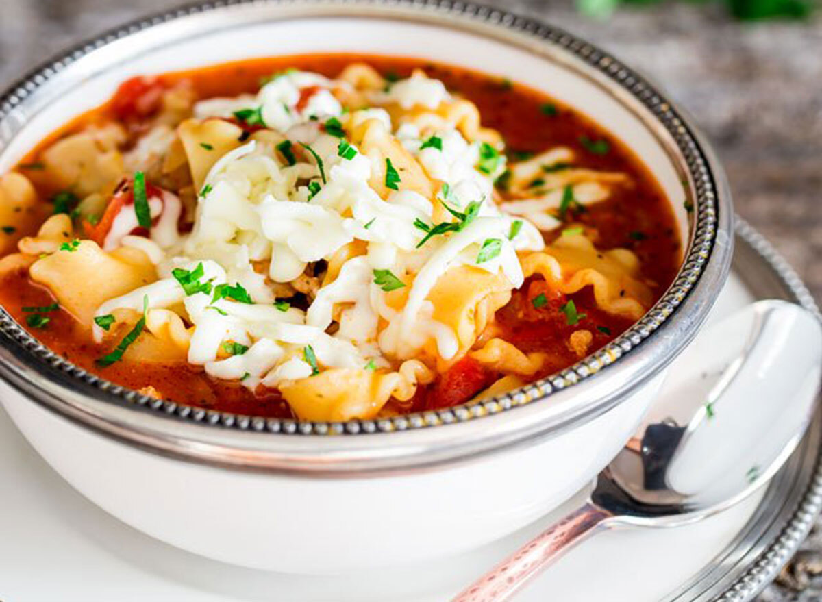 lasagna soup