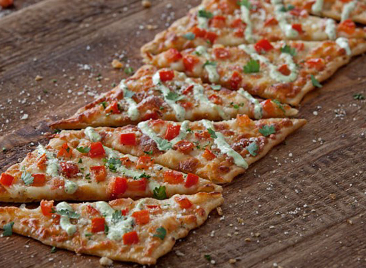 Margherita flatbread