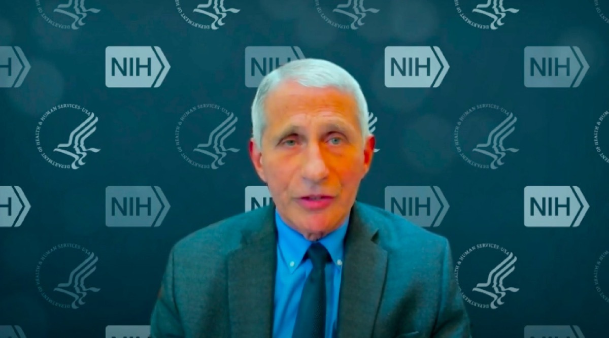 Fauci White House briefing