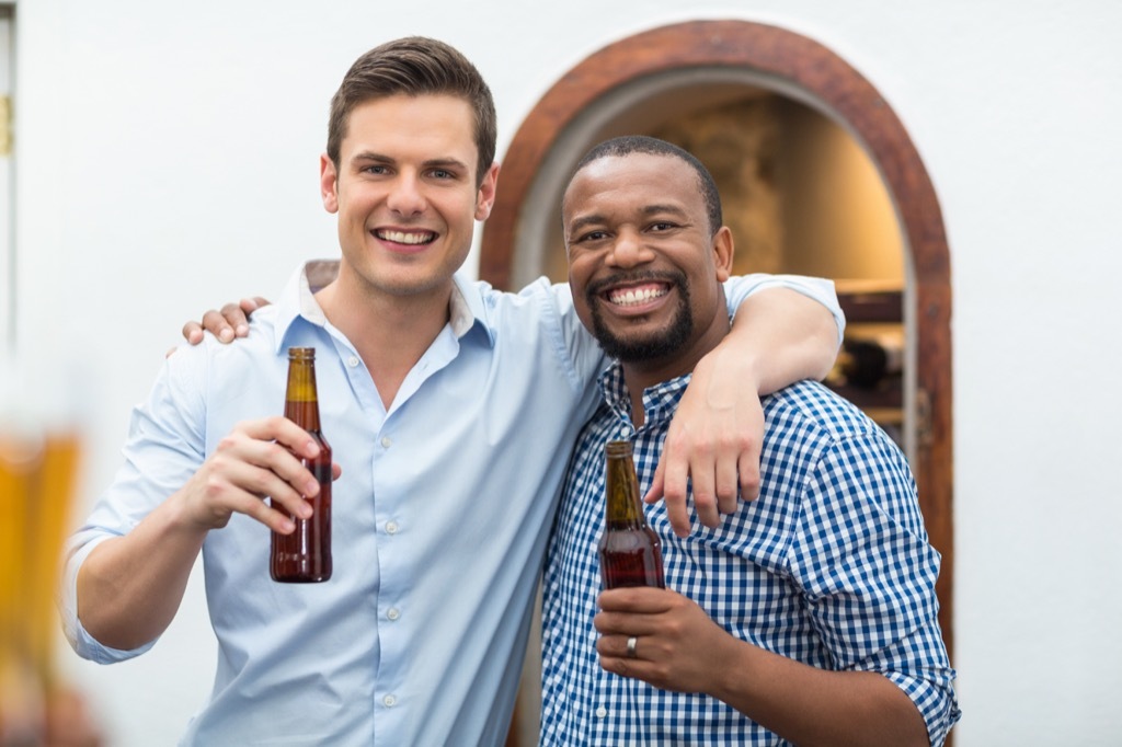 Men Drinking in Public Illegal things