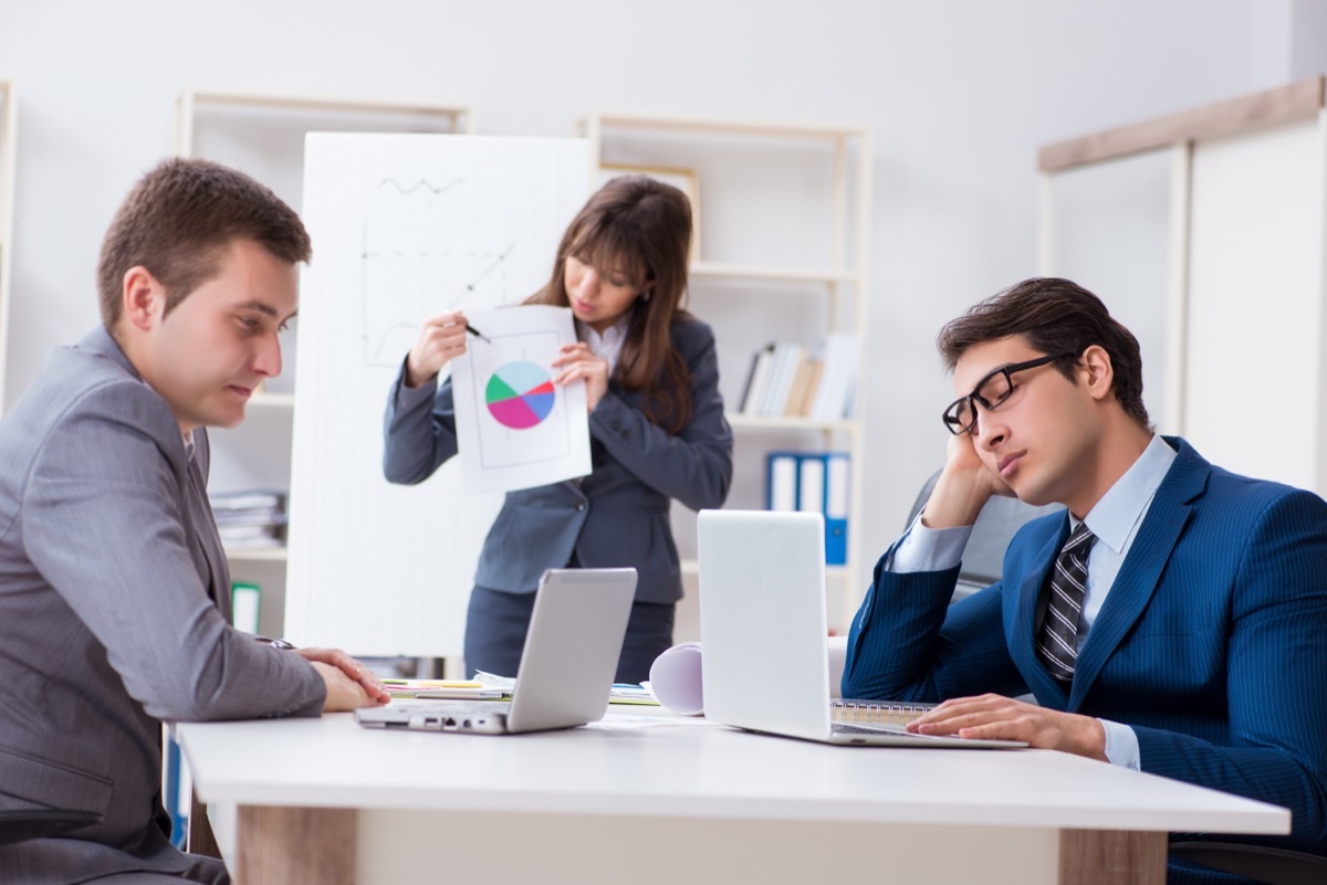 Woman Leading Presentation at Work