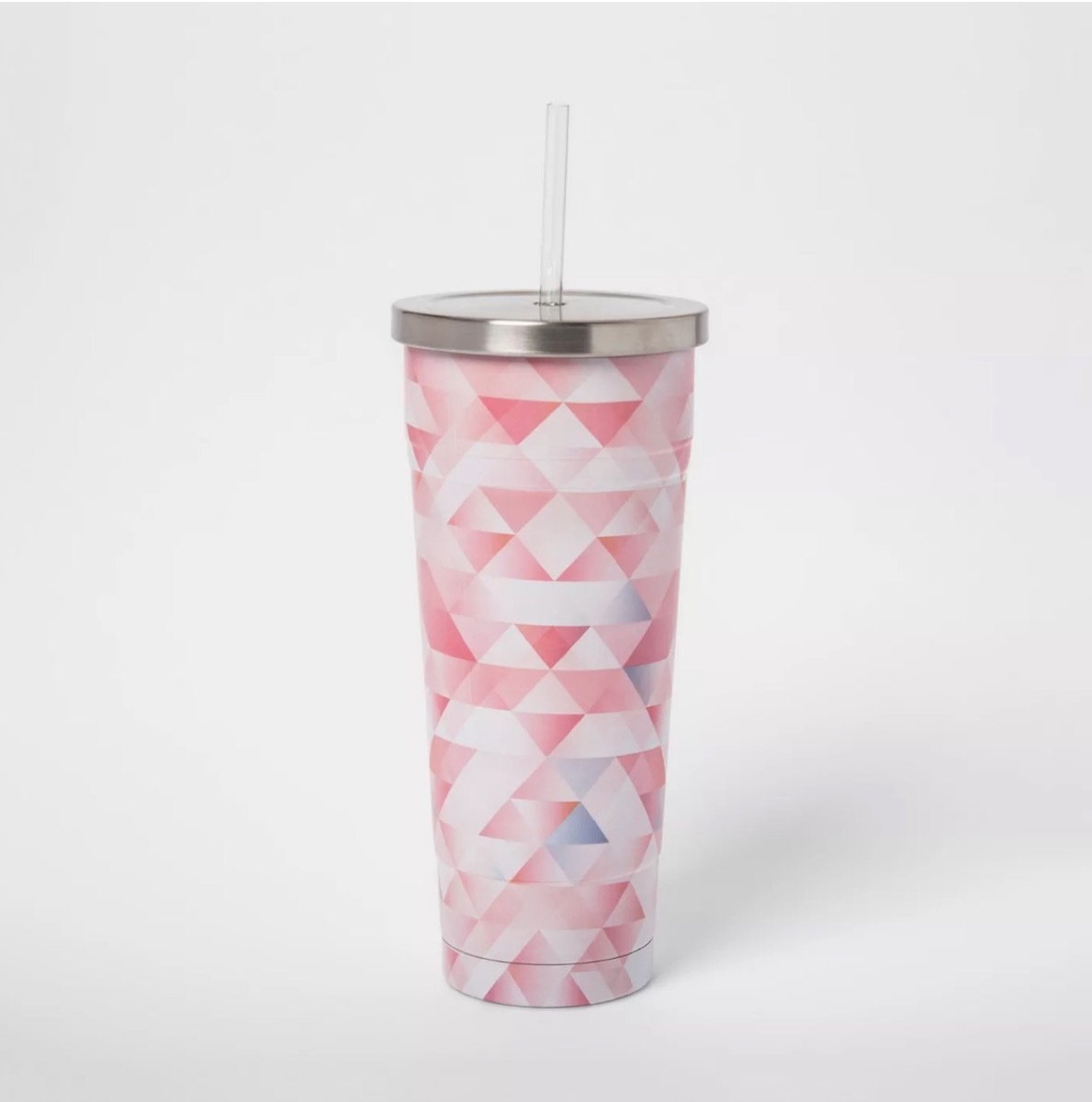 pink stainless steel straw cup, target beach essentials