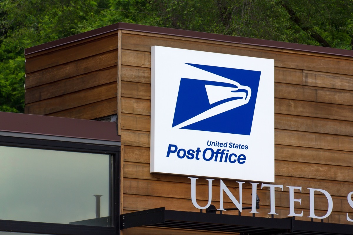 United States Post Office building. The United States Postal Service provides postal service in the United States.