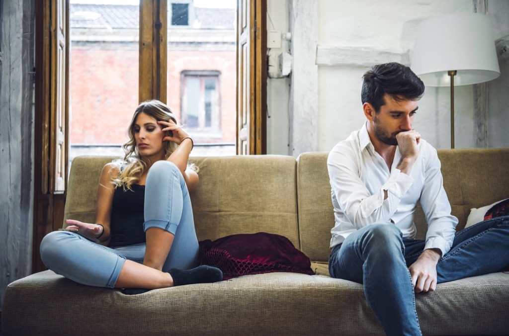 is my relationship doomed couple fighting on couch