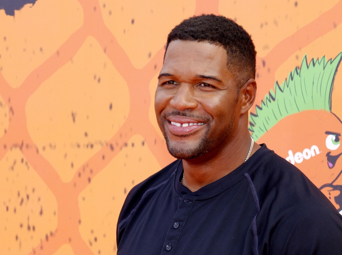 Michael Strahan at the Kids' Choice Sports Awards in 2016