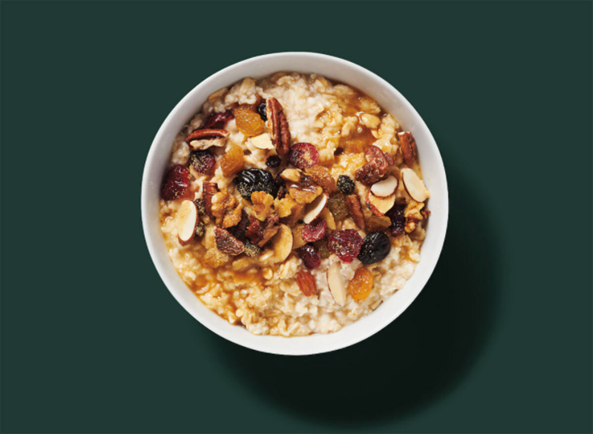 starbucks classic oatmeal