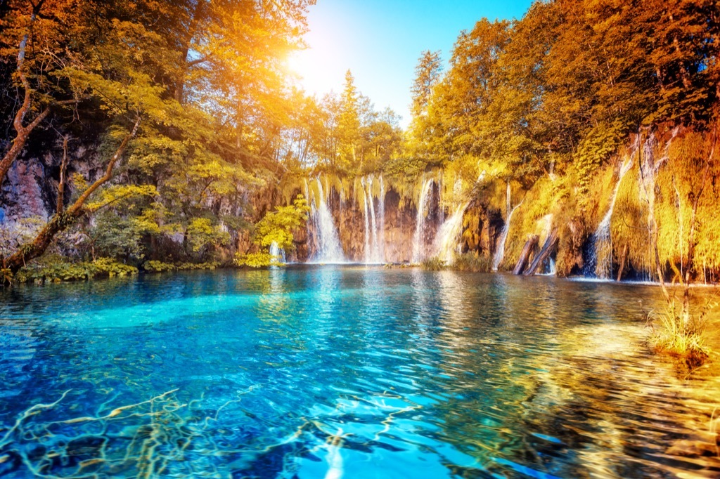 Plitvice Lakes in Croatia