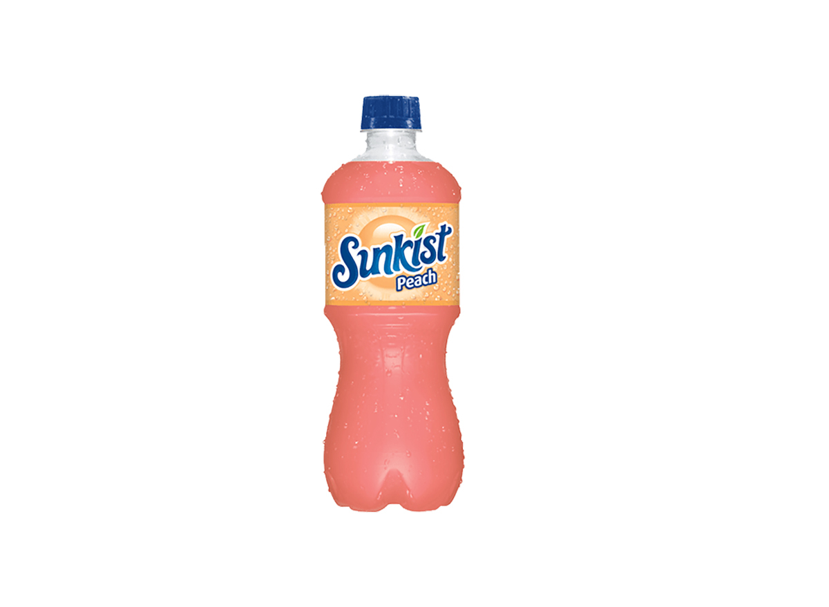 sunkist peach bottle