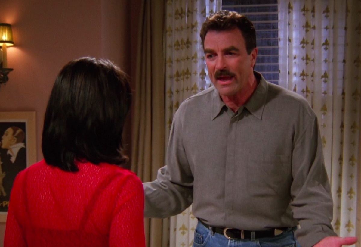 Tom Selleck as Richard Burke on Friends