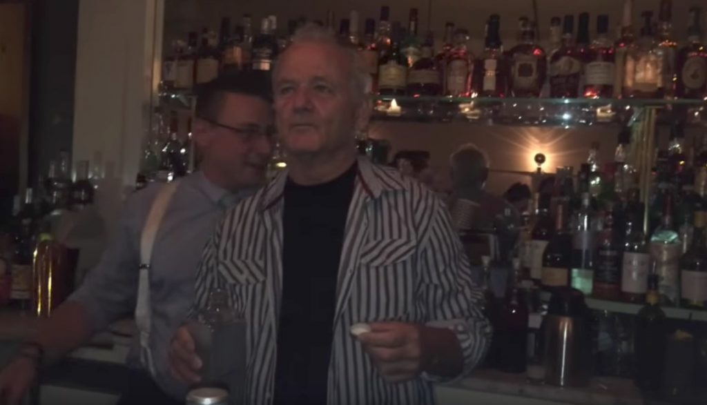 Bill Murray Bartending