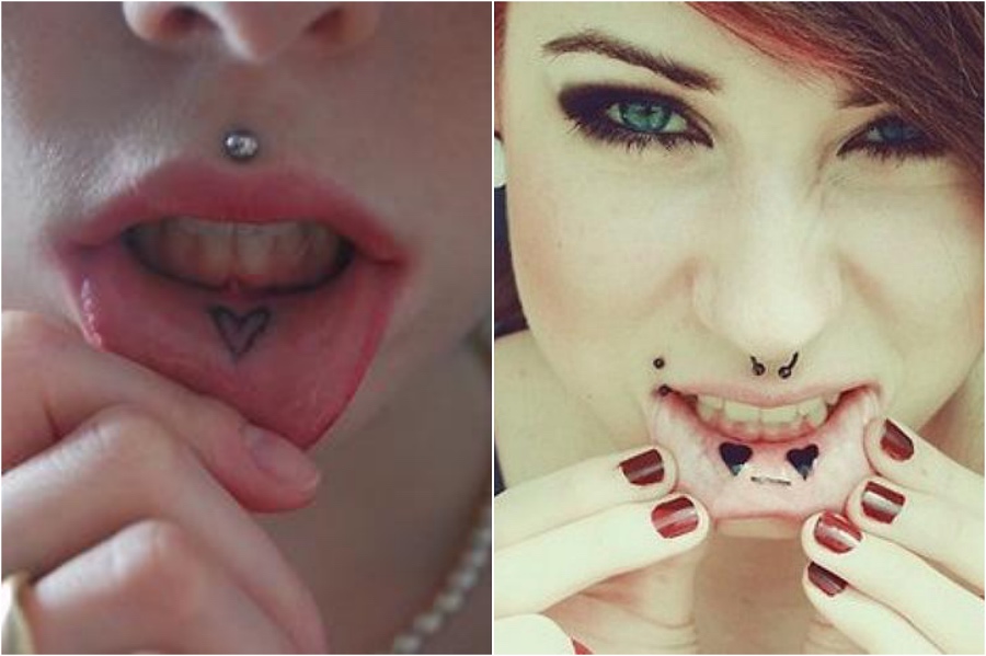  28 Cute Lip Tattoo Ideas For Girls #2 | Her Beauty