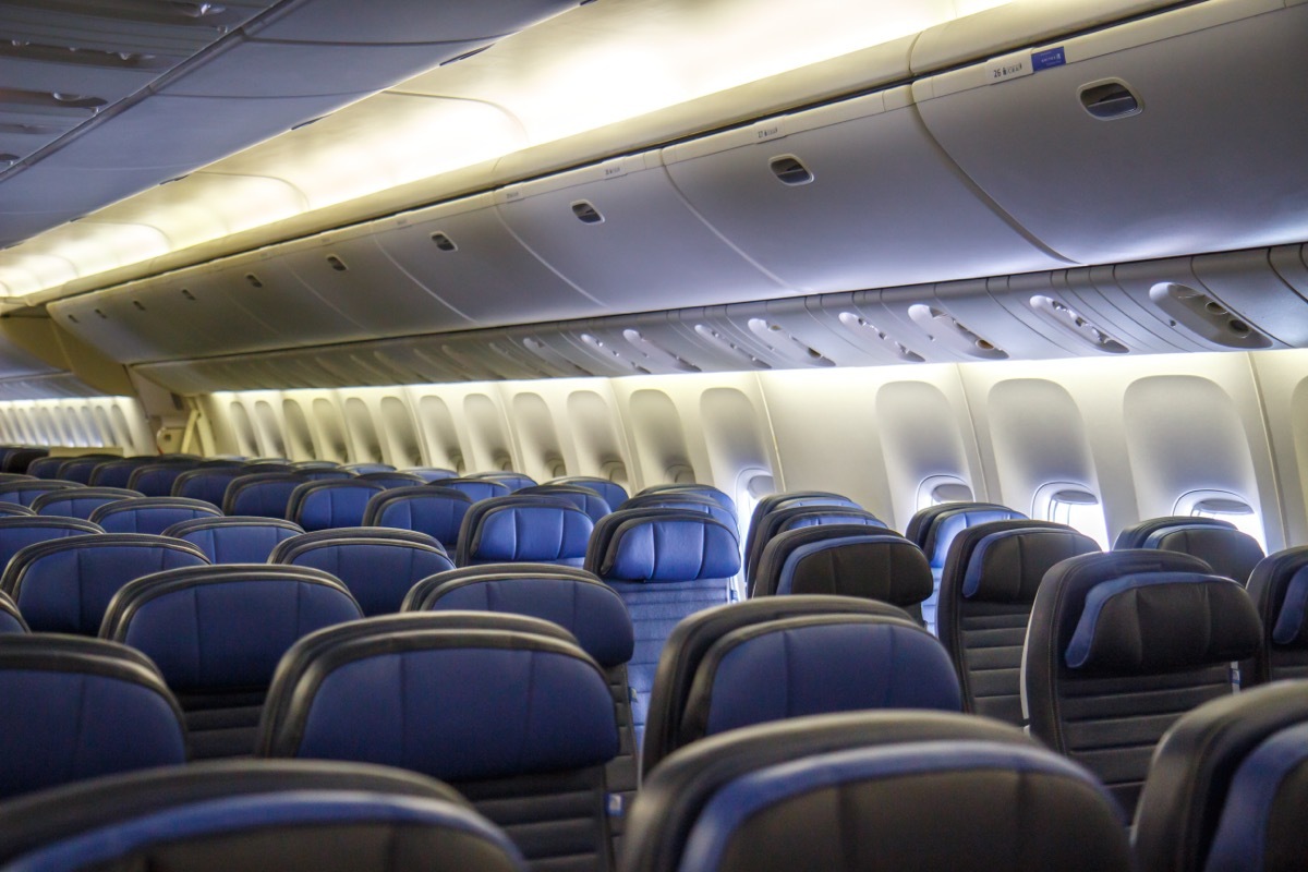 united plane seating