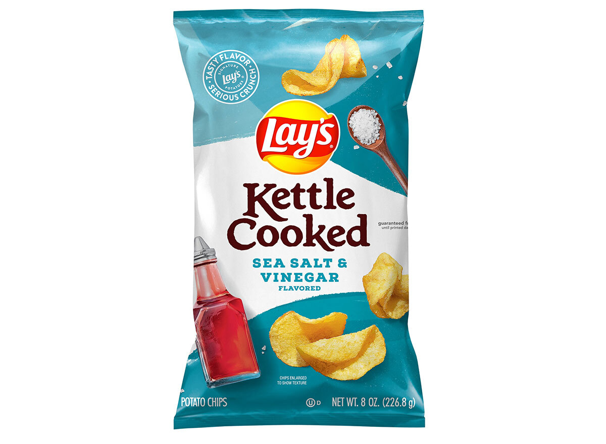 lays kettle cooked sea salt vinegar