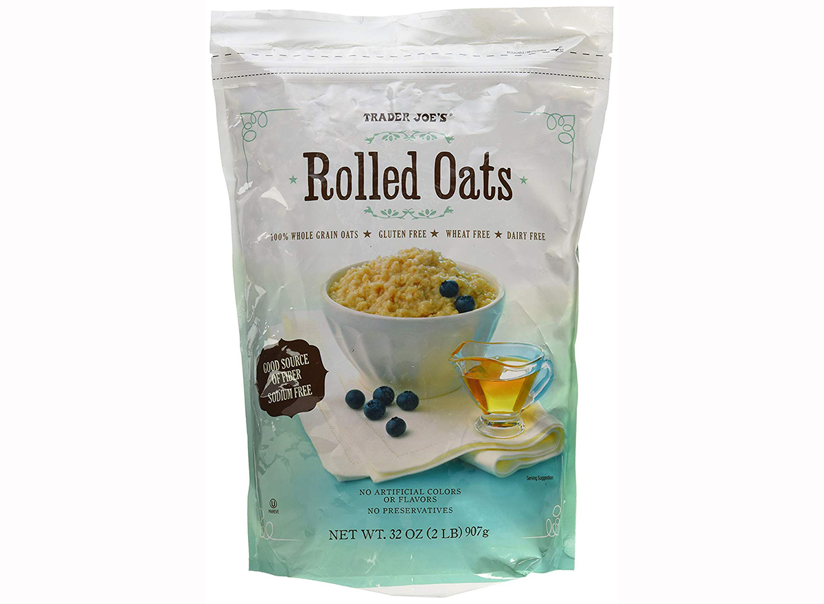 trader joe's rolled oats