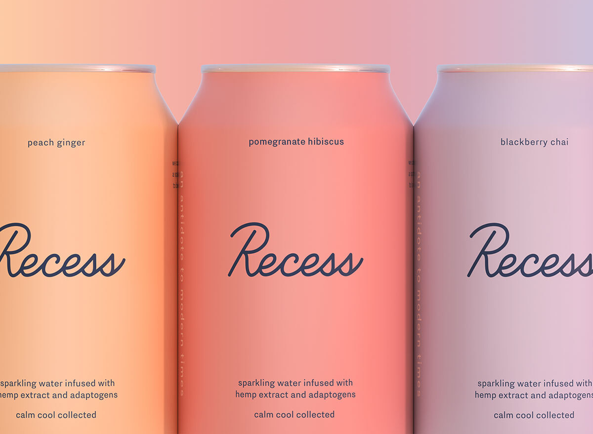 recess cbd soda cans - cbd product