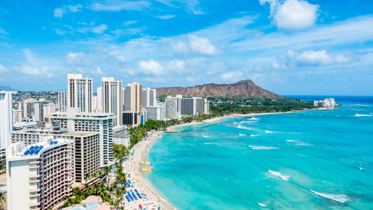 Waikiki Beach in Honolulu