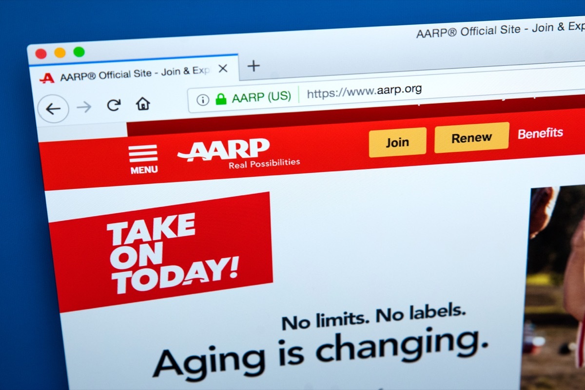 aarp homepage