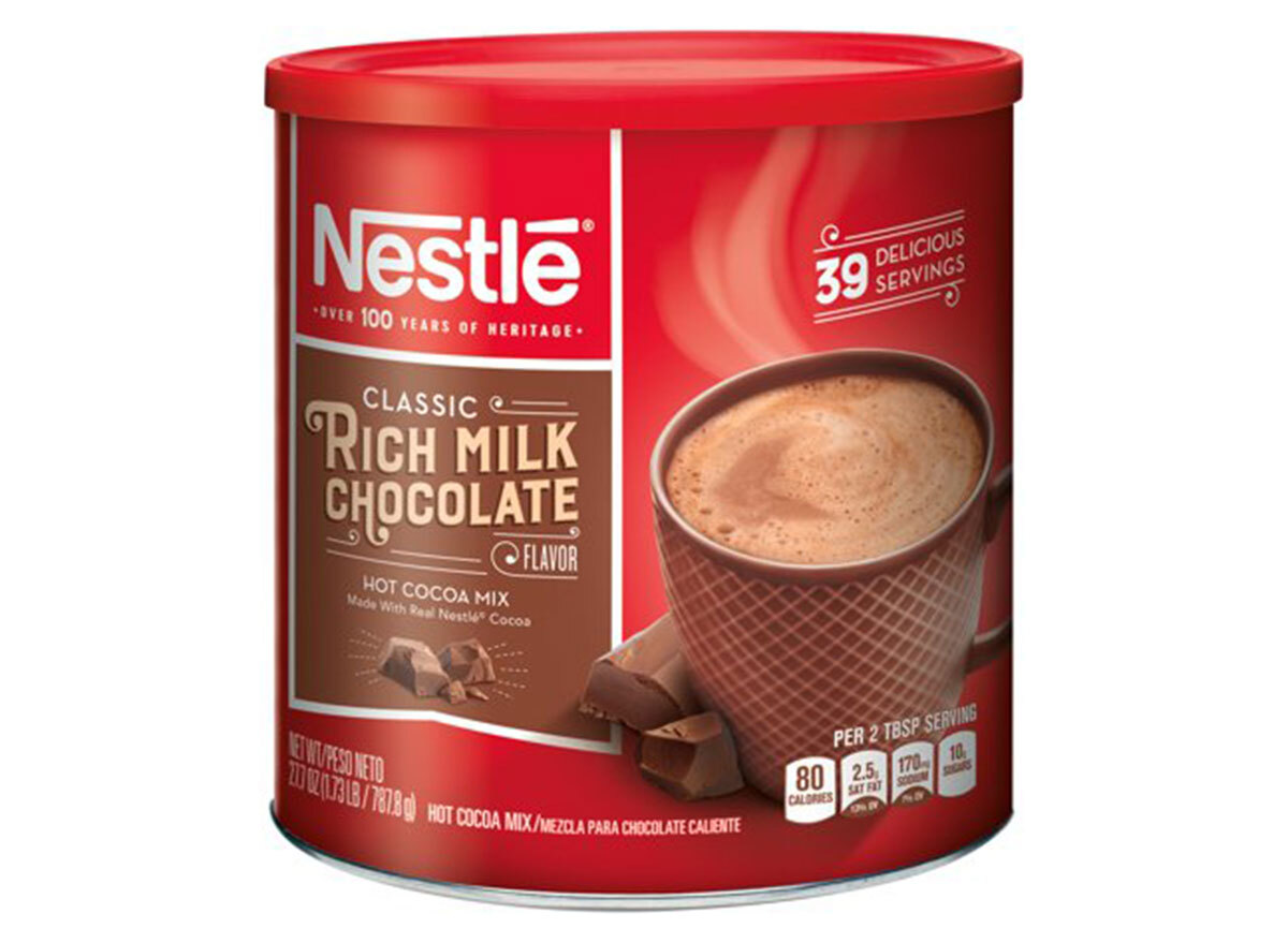 nestle rich milk chocolate hot cocoa mix