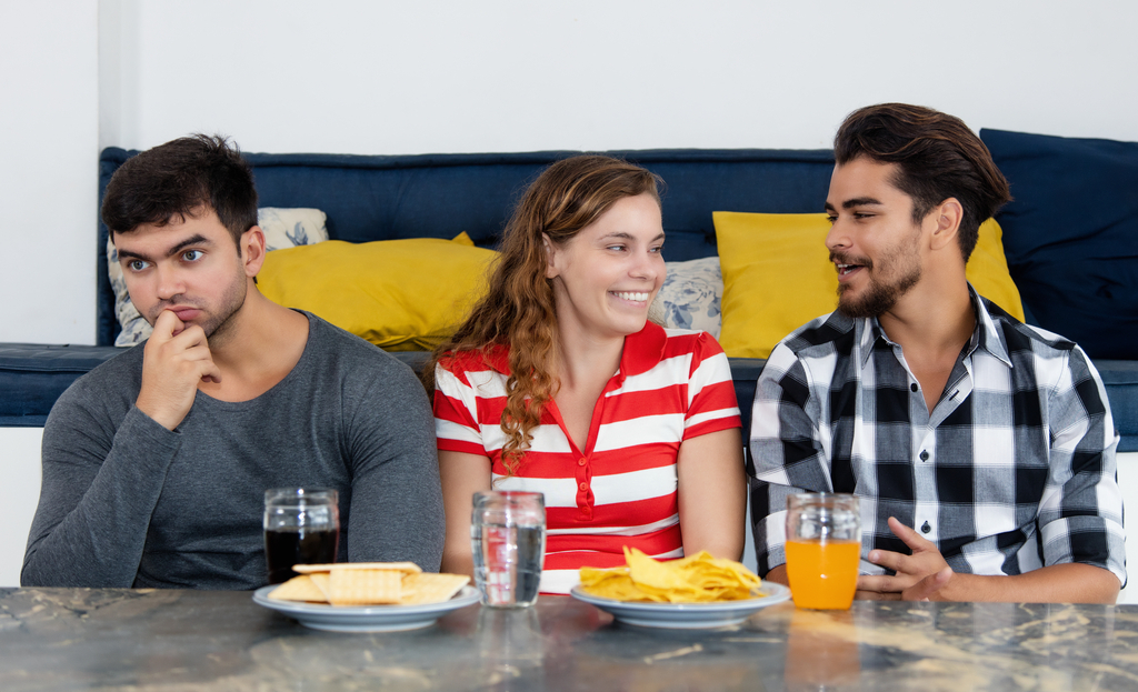 Shy Person on Group Outing Sensitive