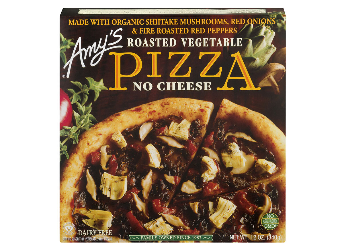 amys roasted vegetable pizza