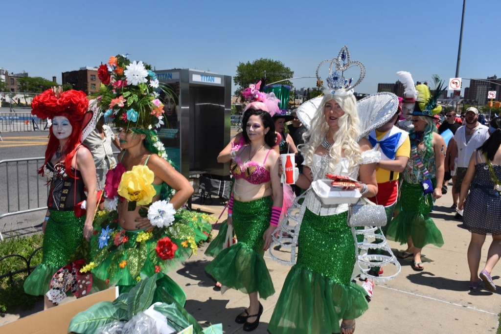 new york mermaid parade, weird summer traditions