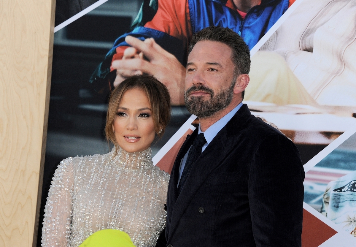 Jennifer Lopez and Ben Affleck at the premiere of 