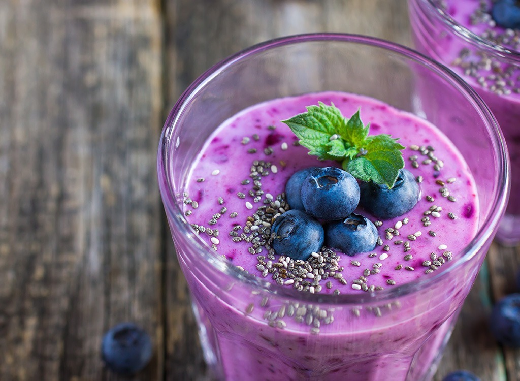 how to eat chia seeds - smoothie