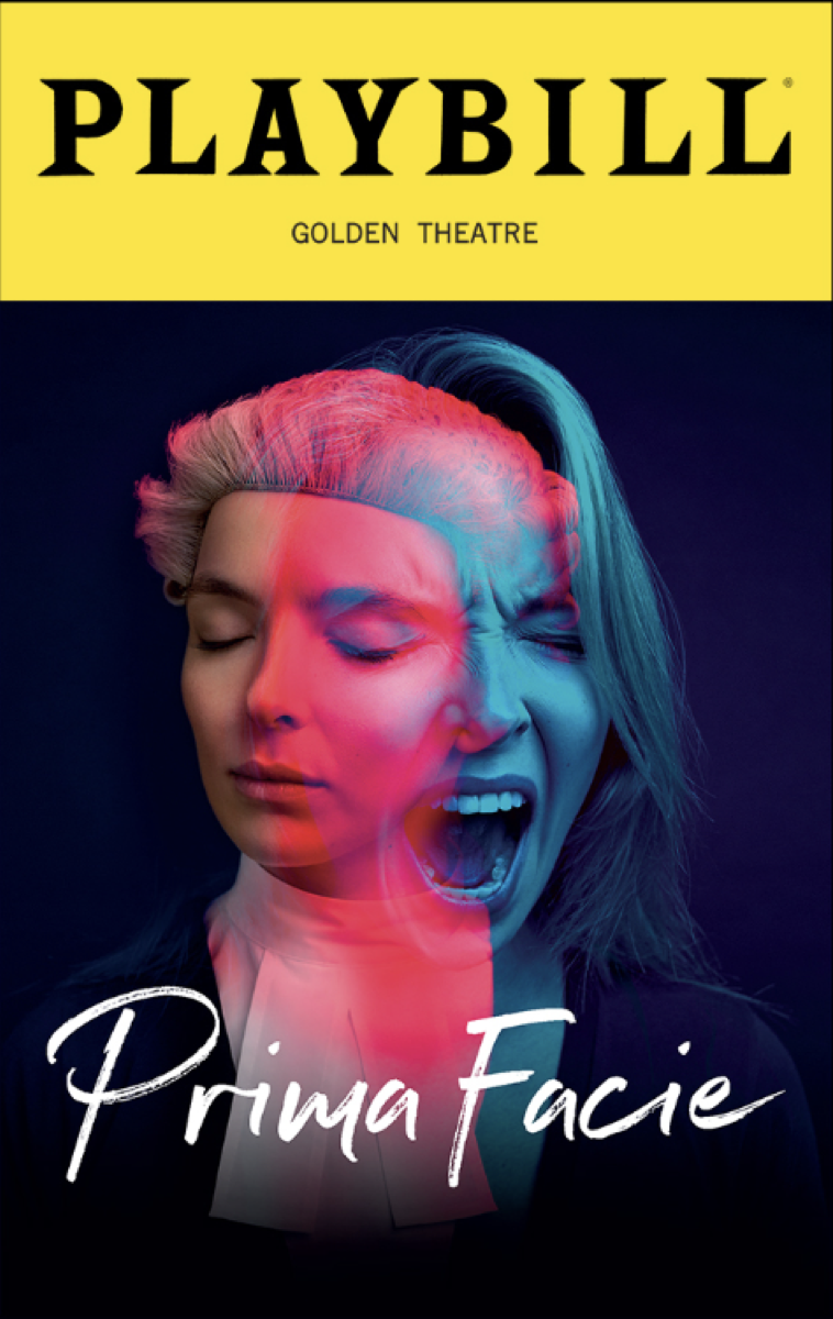 Prima Facie Playbill