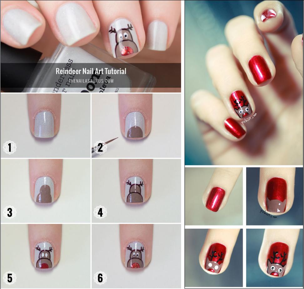 7. Reindeer Nails