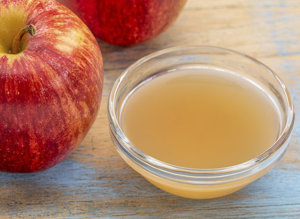 Unfiltered apple cider vinegar