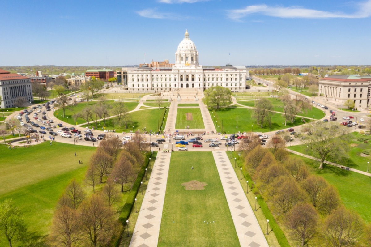 Liberate Minnesota Demonstration Outside Minnesota State Capitol