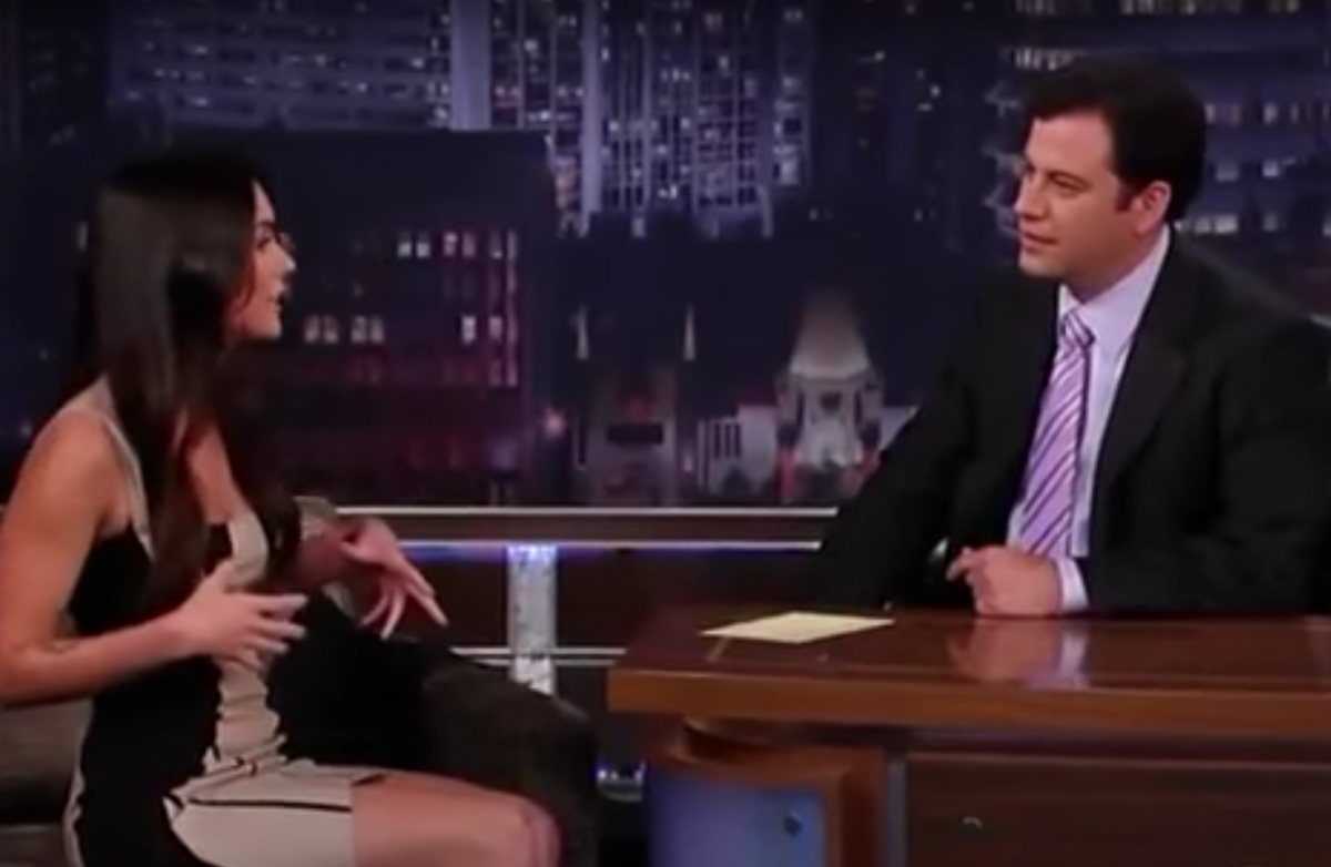 Megan Fox on Jimmy Kimmel