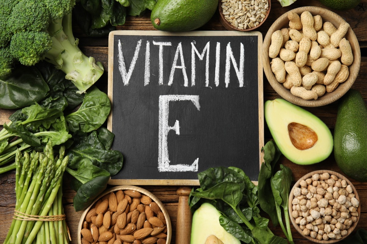 Vitamin E Foods like broccoli, avocados, and nuts