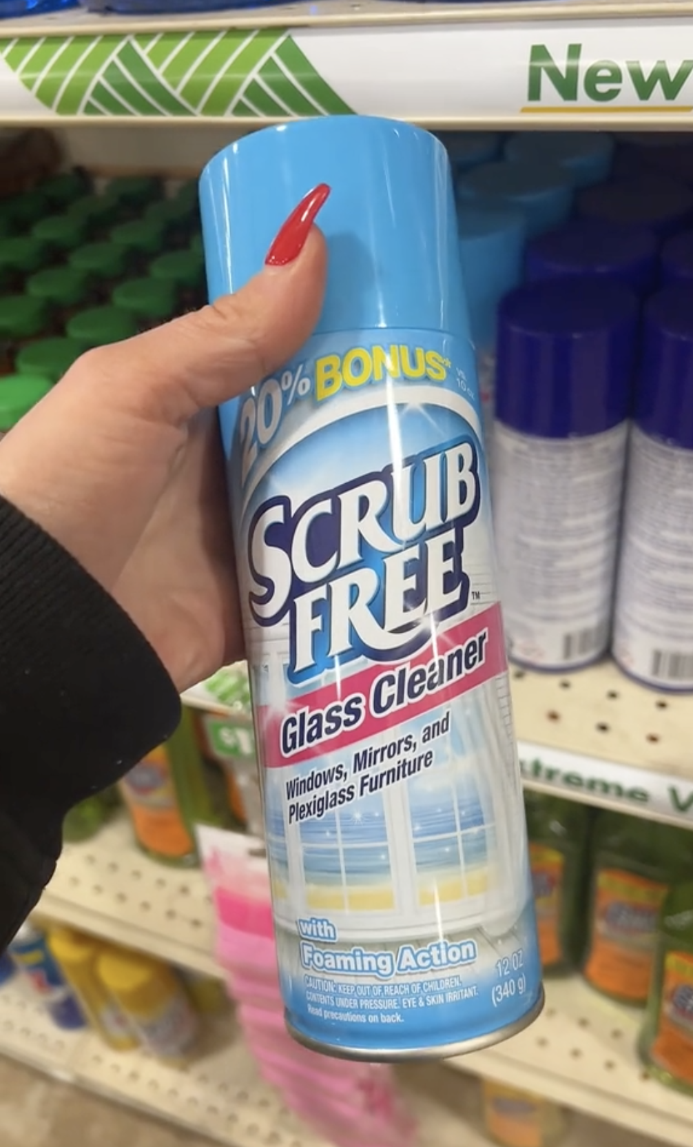 scrub free shower spray