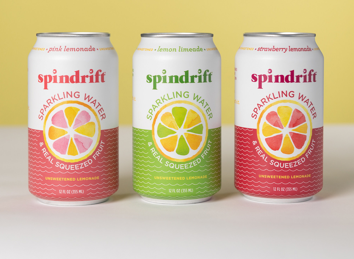 Spindrift lemonade