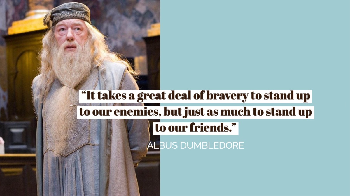 Albus Dumbledore Harry Potter Quote