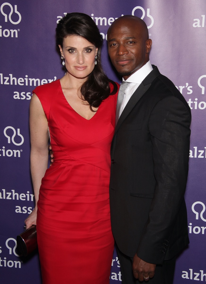 Idina Menzel and Taye Diggs