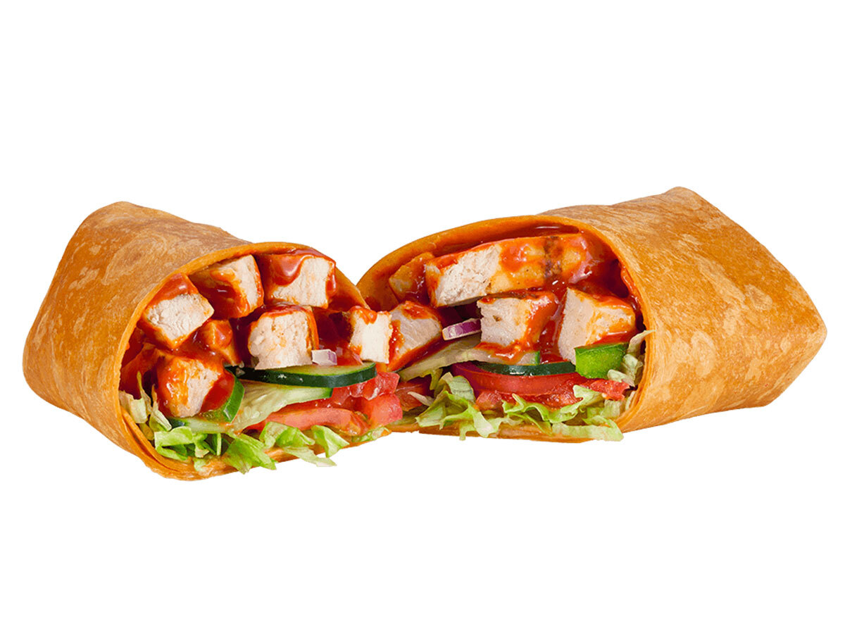 subway buffalo chicken wrap