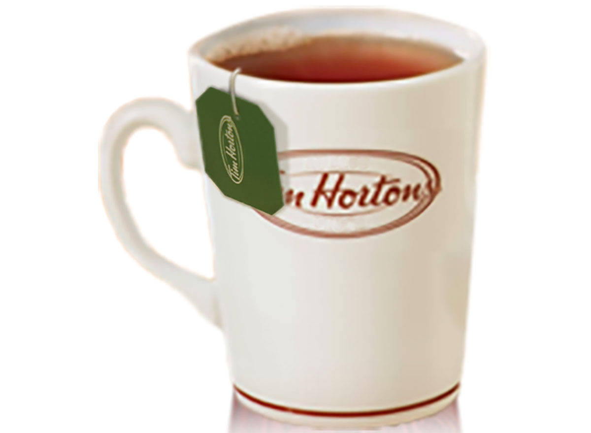 tim hortons hot bagged tea