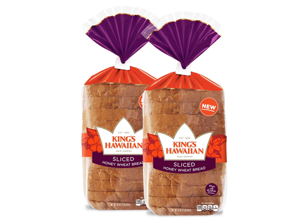 kings hawaiian honey wheat sliced bread