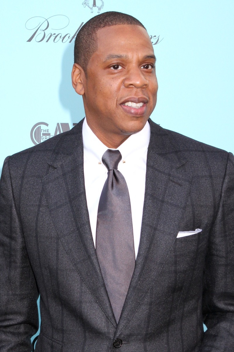 Jay Z on the red carpet