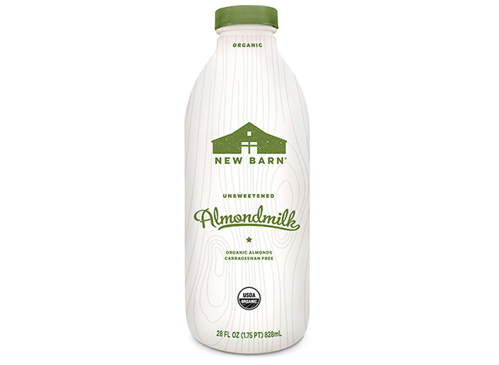 New Barn unsweetened almond milk