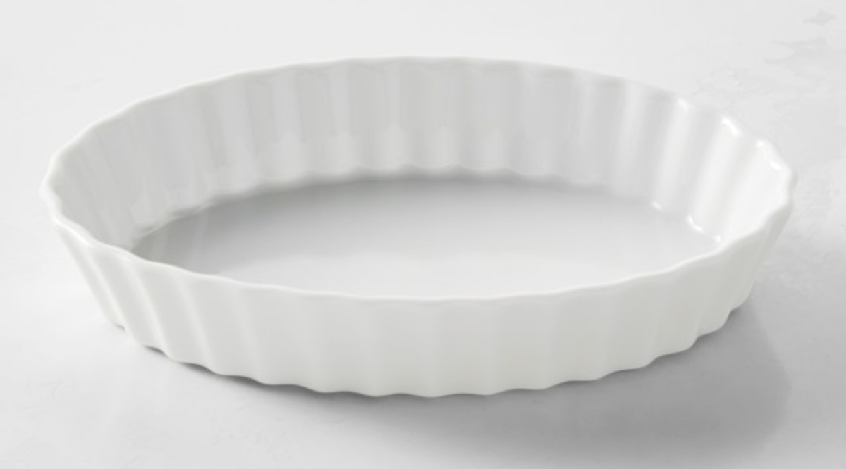 Apilco Porcelain Crème Brûlée Ramekin on white background