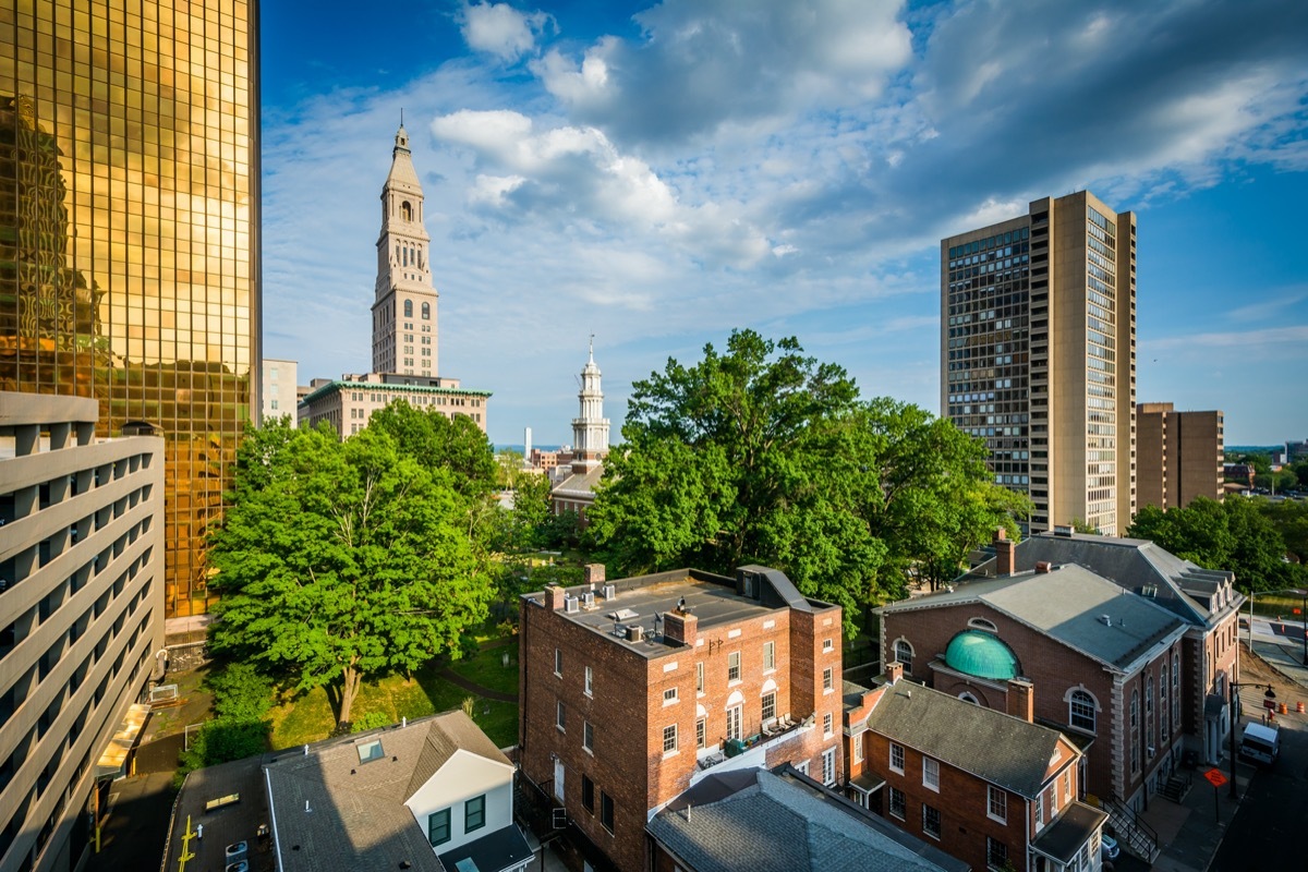 Downtown Hartford Connecticut