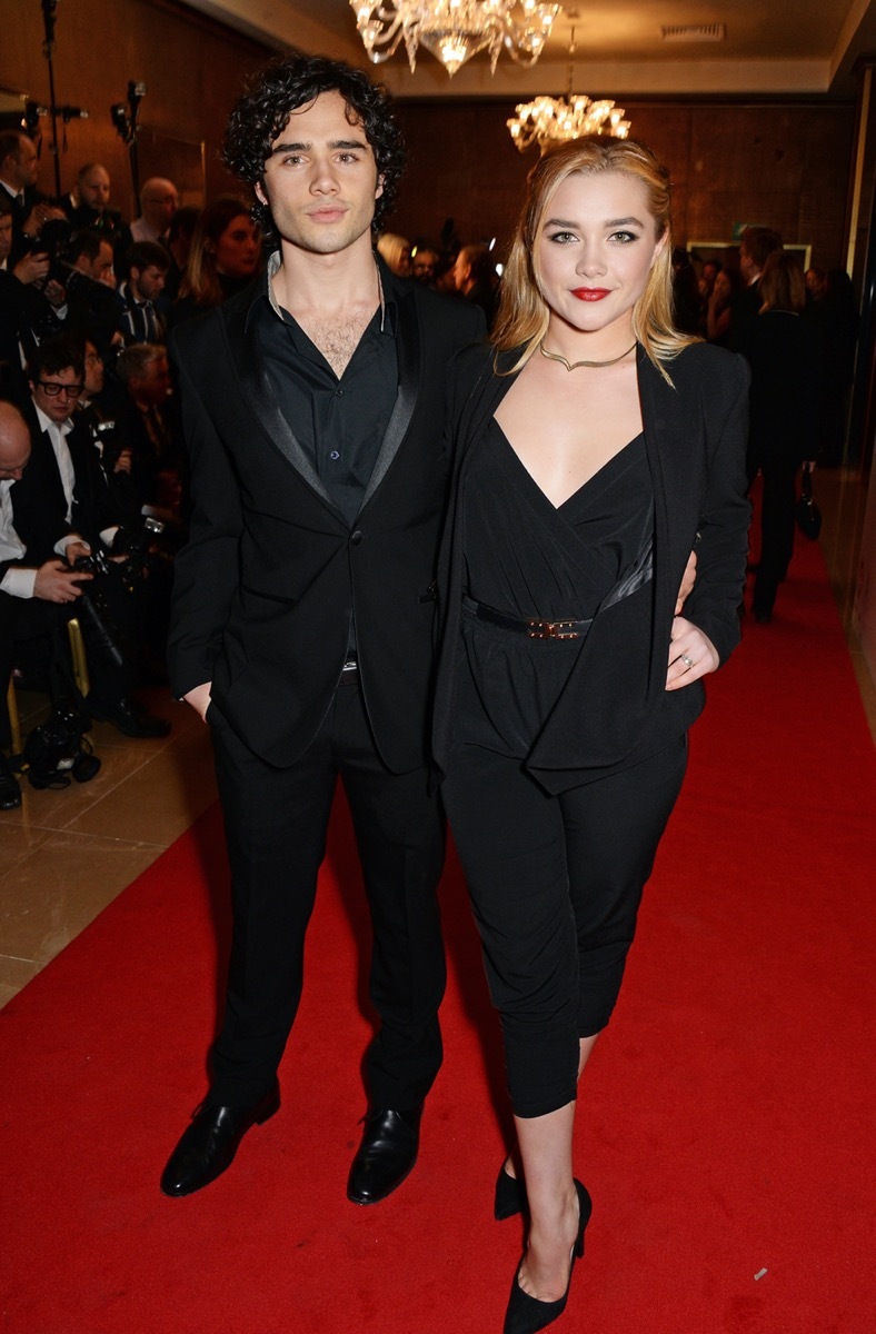 Toby Sebastian and Florence Pugh